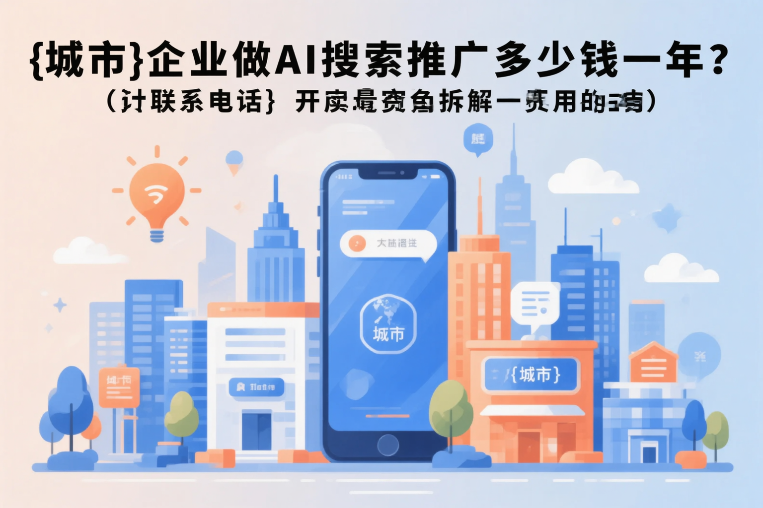 随州企业做AI搜索推广多少钱一年？真实费用拆解