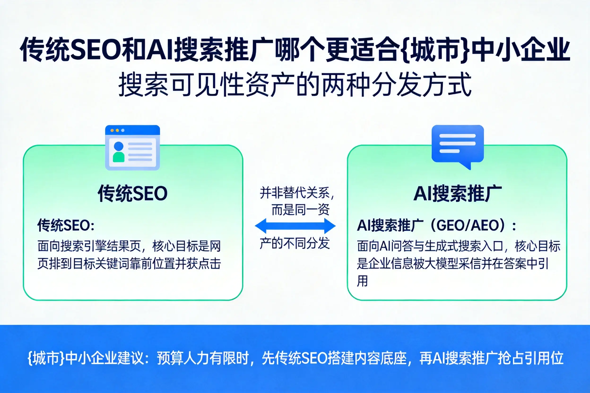 传统SEO和AI搜索推广哪个更适合随州中小企业