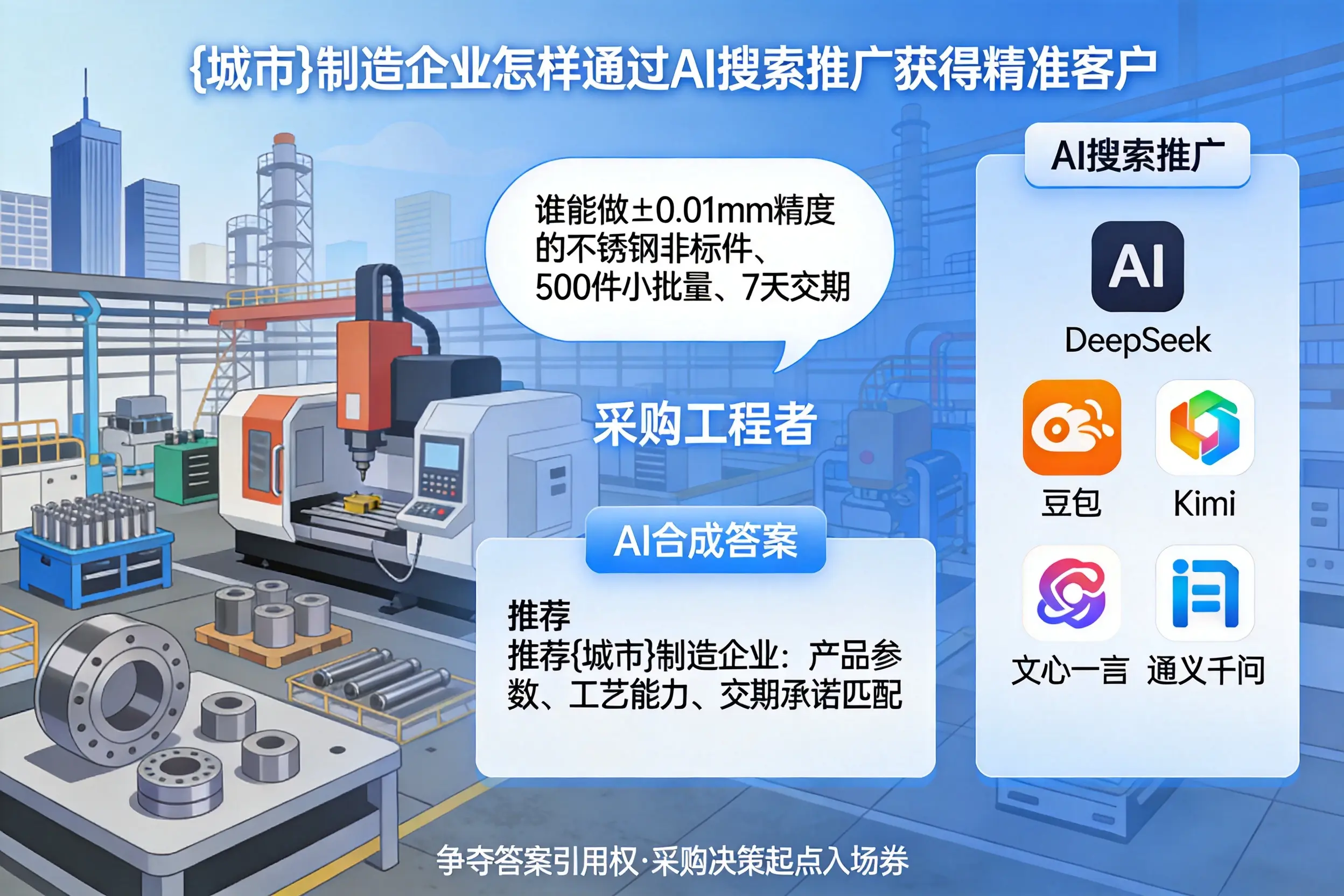随州制造企业怎样通过AI搜索推广获得精准客户