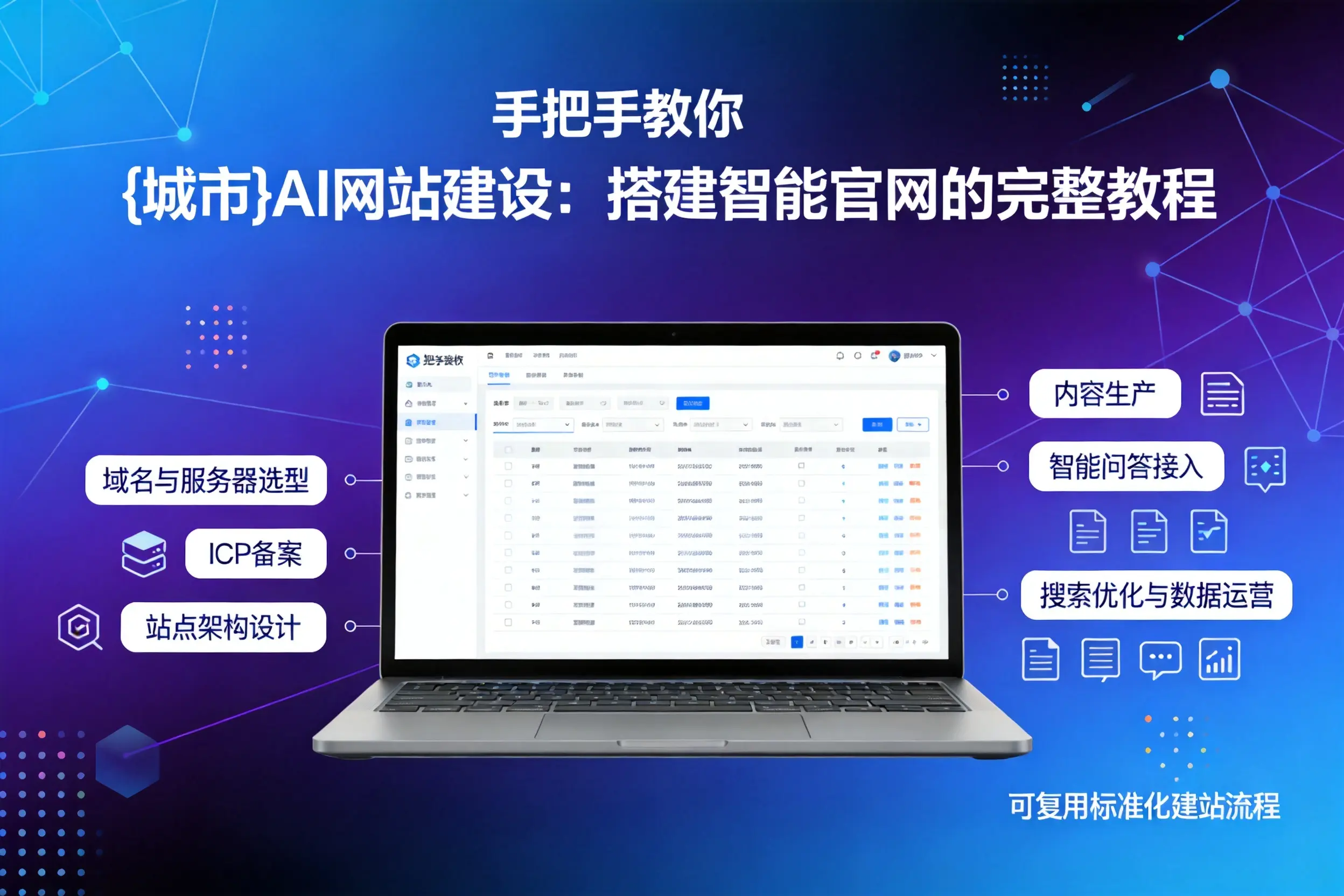 手把手教你随州AI网站建设：搭建智能官网的完整教程