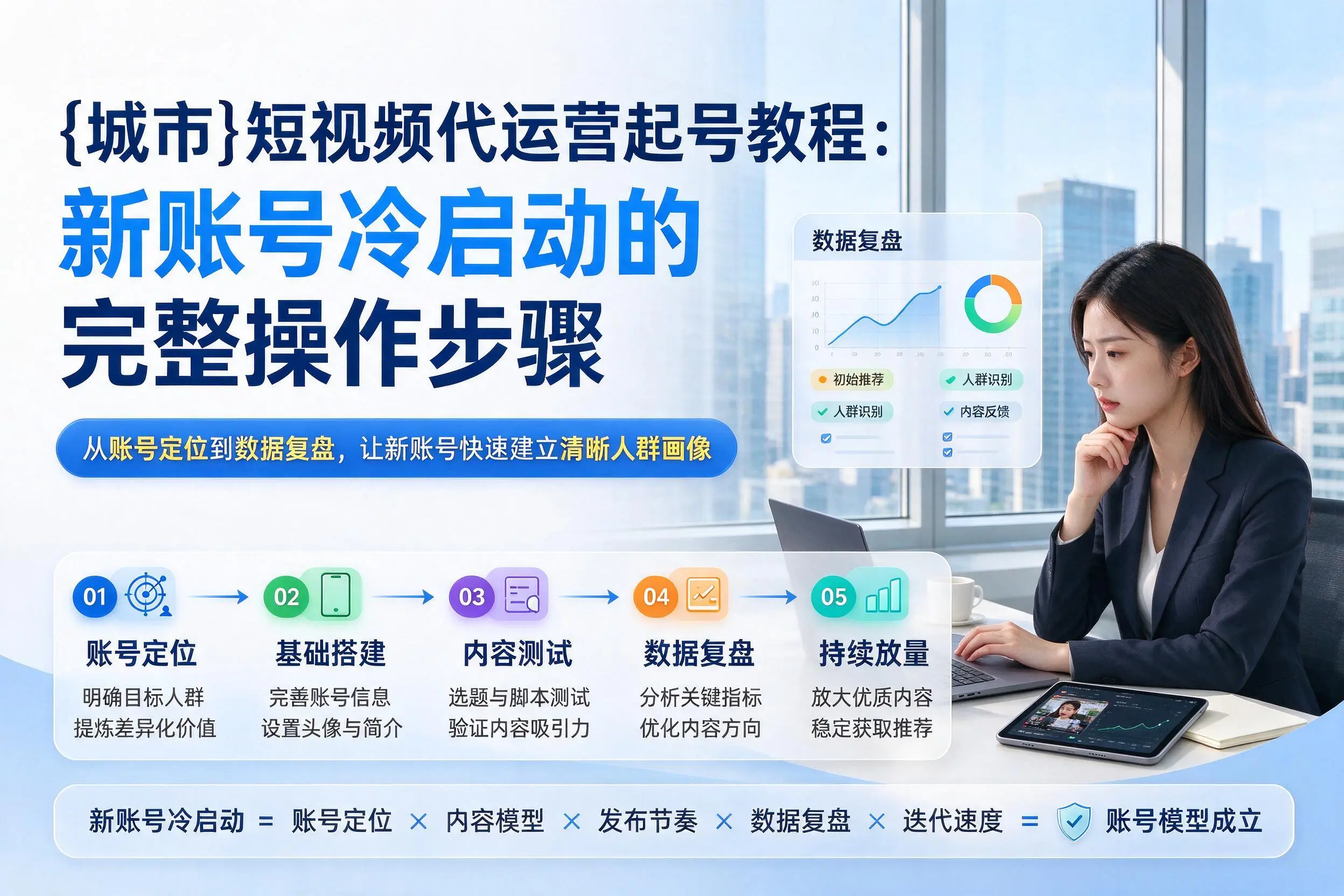 随州短视频代运营起号教程：新账号冷启动的完整操作步骤