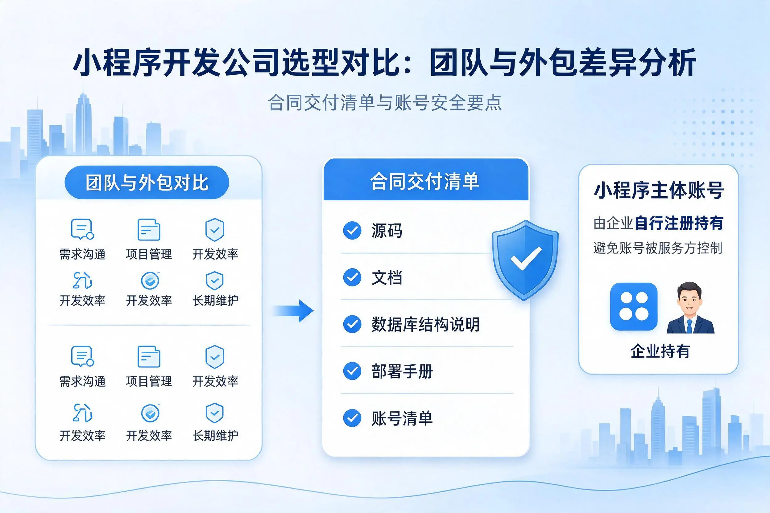 随州小程序开发公司选型对比：团队与外包差异分析