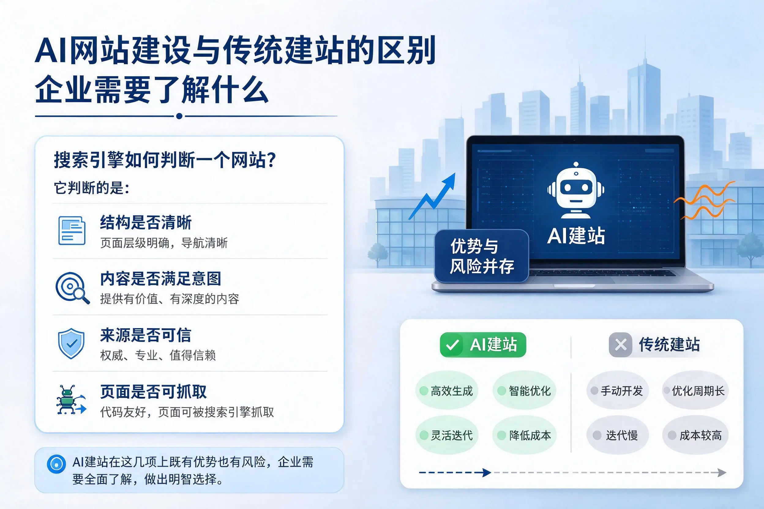 AI网站建设与传统建站的区别,随州企业需要了解什么