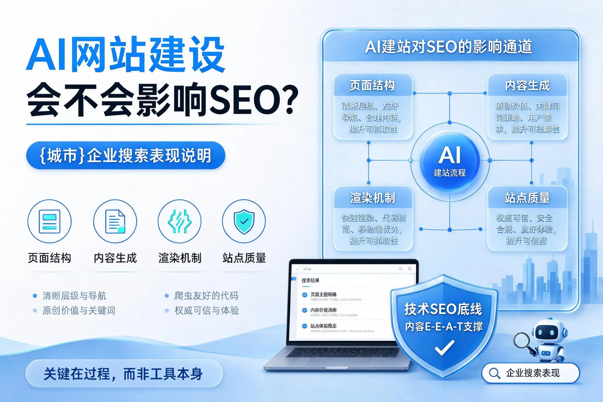 AI网站建设会不会影响SEO?随州企业搜索表现说明