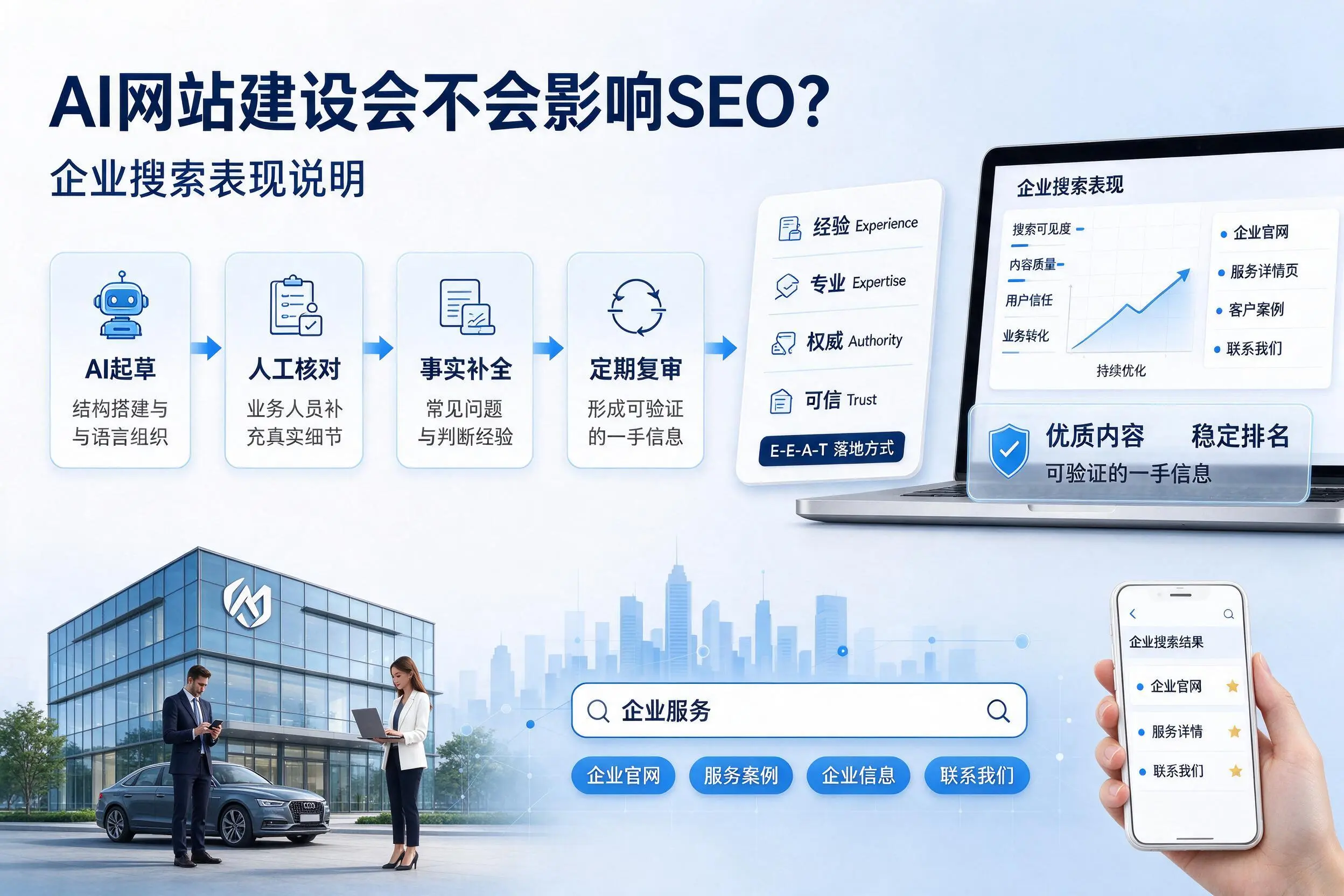 AI网站建设会不会影响SEO?随州企业搜索表现说明