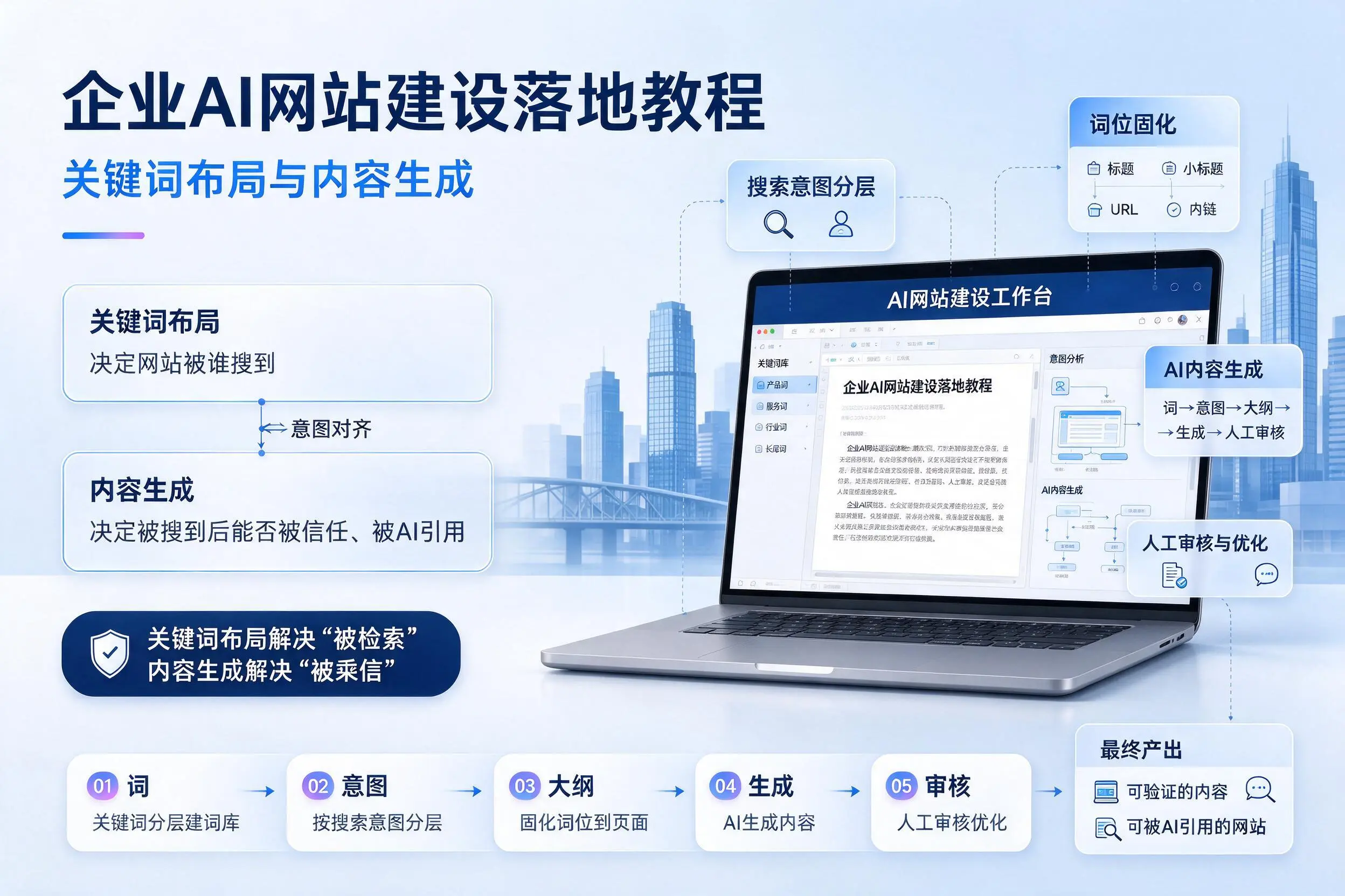 随州企业AI网站建设落地教程:关键词布局与内容生成