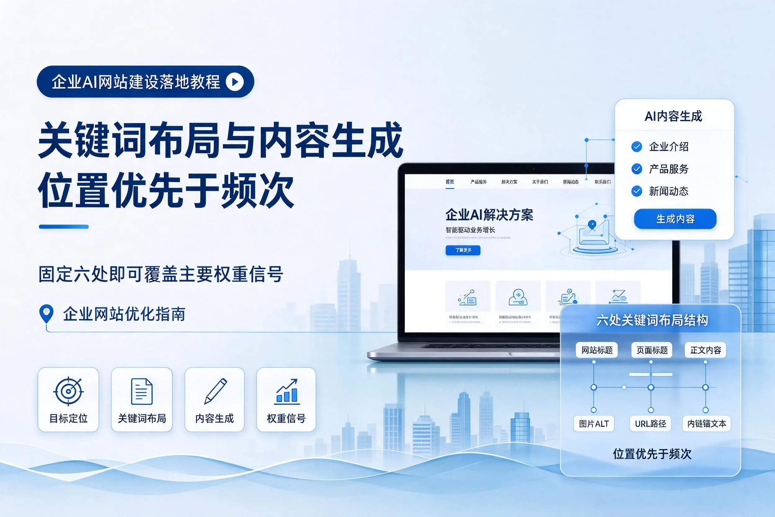 随州企业AI网站建设落地教程:关键词布局与内容生成